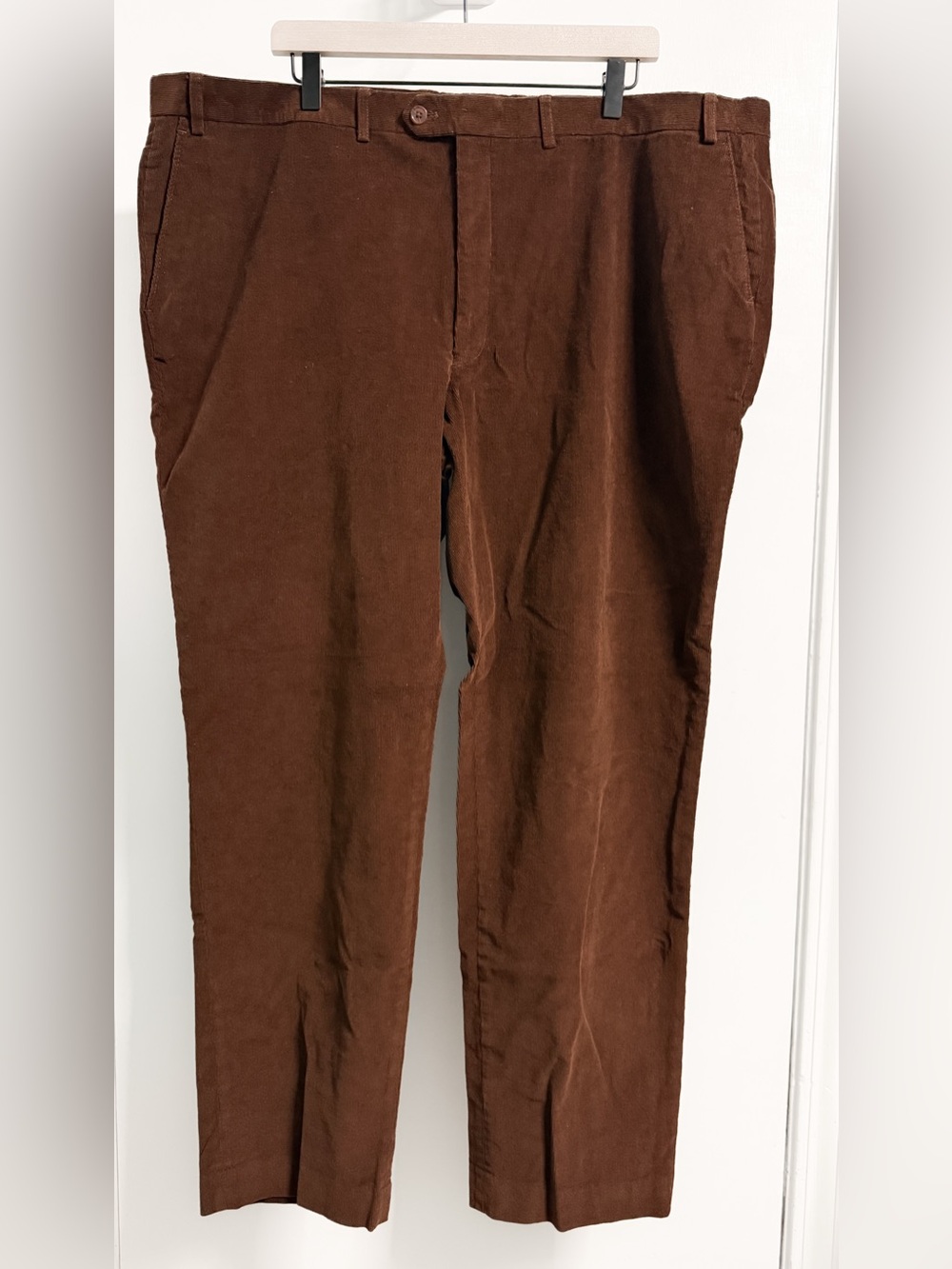 Lauren Ralph Lauren Men’s 46x32 Brown Wide Wale Corduroy Pants Straight Leg